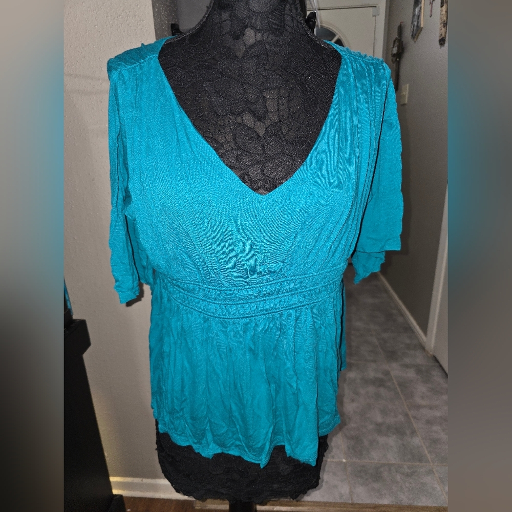 Teal Women's Top